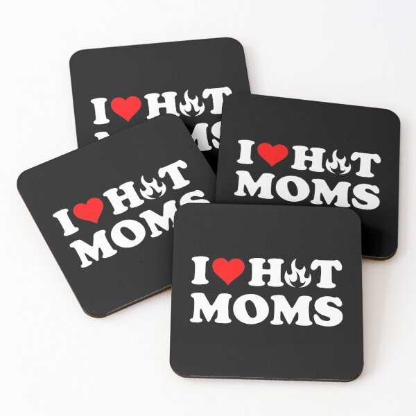 Item preview, I love hot moms designed and sold by mographicdesign.