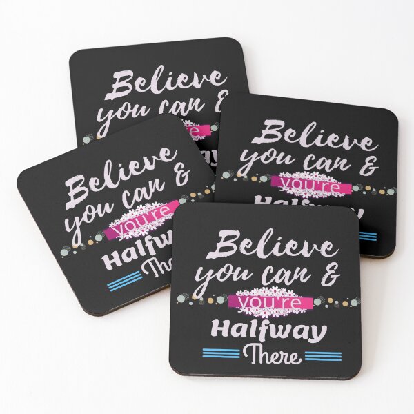 Item preview, Believe you can & you're halfway there designed and sold by Charming Doodles.