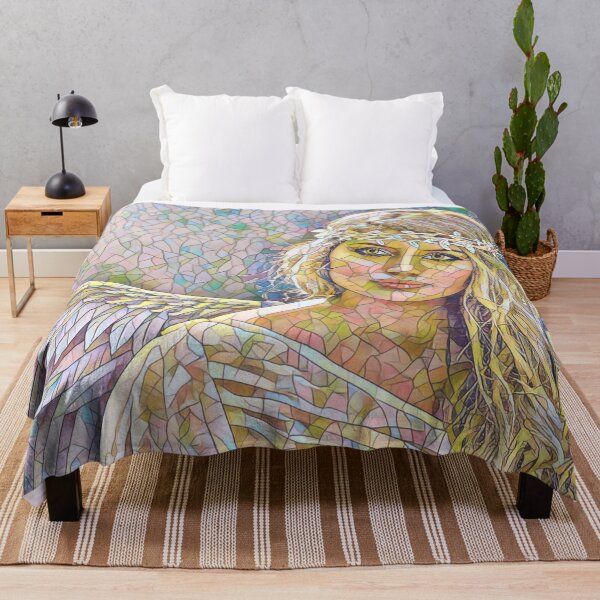 Item preview, Pretty Mosaic Angel designed and sold by StormyMuse.
