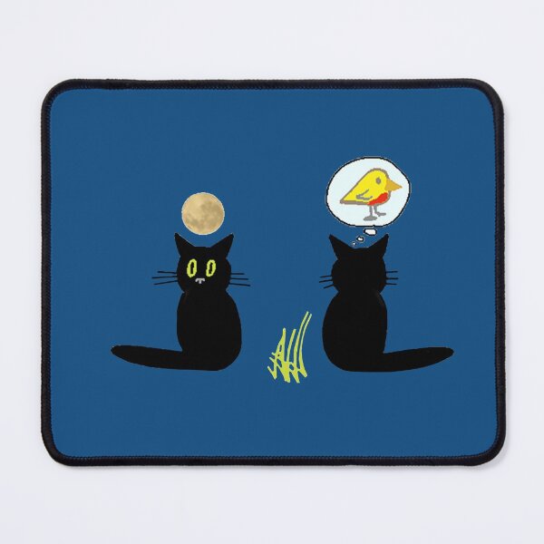 Item preview, Black cat on ultra violet background designed and sold by AHELENE.