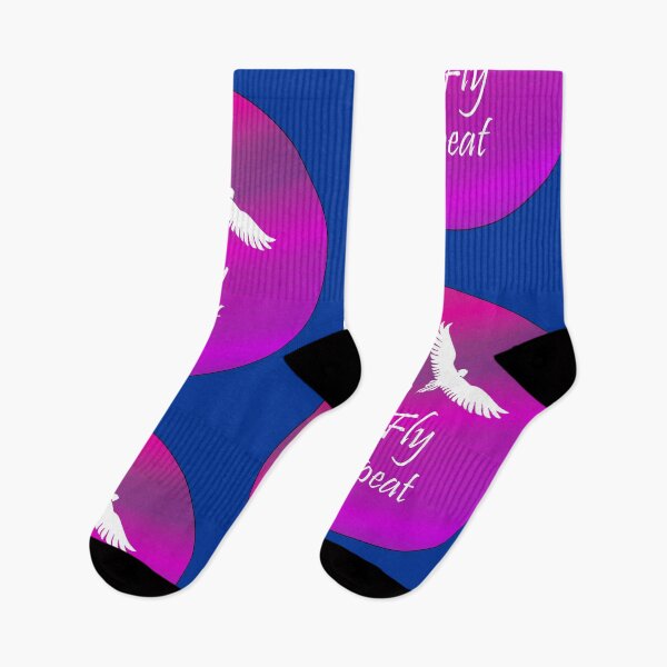 Item preview, \Eat Sleep & Fly into the purple/teal Sky design designed and sold by MystixJack.