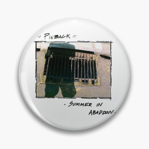 Item preview, Pinback Summer In Abaddon designed and sold by BubbleMeTender.