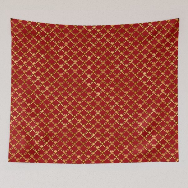 Item preview, Red and Gold Scales designed and sold by JABG-01.