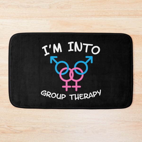 Artikelvorschau, Ich bin in der Gruppentherapie MFMF Gruppensex - Swinger Lifestyle für dunkle Farben entworfen und verkauft von swingersshop.