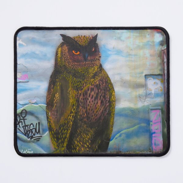 Item preview, Owl : painted wall designed and sold by AHELENE.