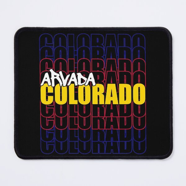 Item preview, Arvada Colorado State Flag Typography designed and sold by that5280lady.