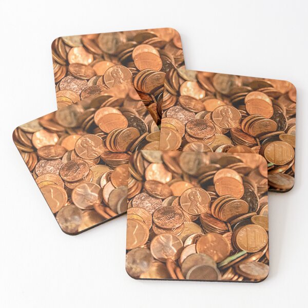 Item preview, Pennies, Pile of pennies. change pile,cents designed and sold by Nostrathomas66.