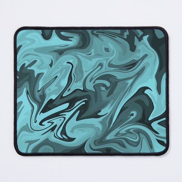 Item preview, Chaos Stream in Electric Blue designed and sold by Swirlify Apparel.
