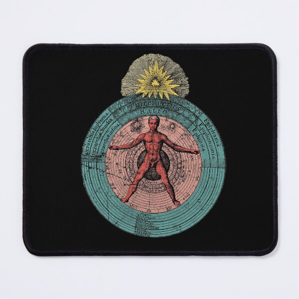 Item preview, Alchemic Illustration, Vintage Fludd Esoteric mandala art designed and sold by IsisOsiris.