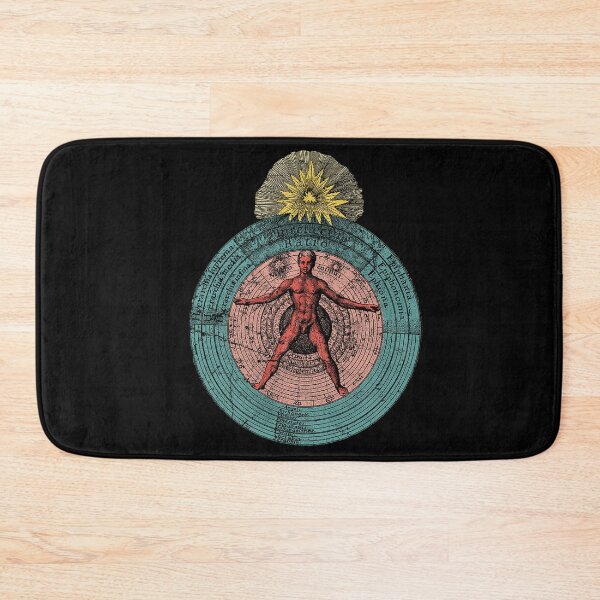 Item preview, Alchemic Illustration, Vintage Fludd Esoteric mandala art designed and sold by IsisOsiris.
