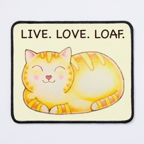 Item preview, LIVE LOVE LOAF designed and sold by nekokokeshi.