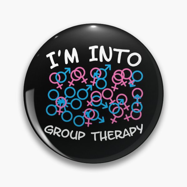 Artikelvorschau, I'm In To Group Therapy Orgy - Swinger Lifestyle für dunkle Farben entworfen und verkauft von swingersshop.