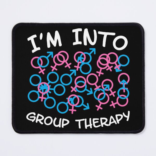 Item preview, I'm In To Group Therapy Orgy - Swinger Lifestyle for dark colors designed and sold by swingersshop.