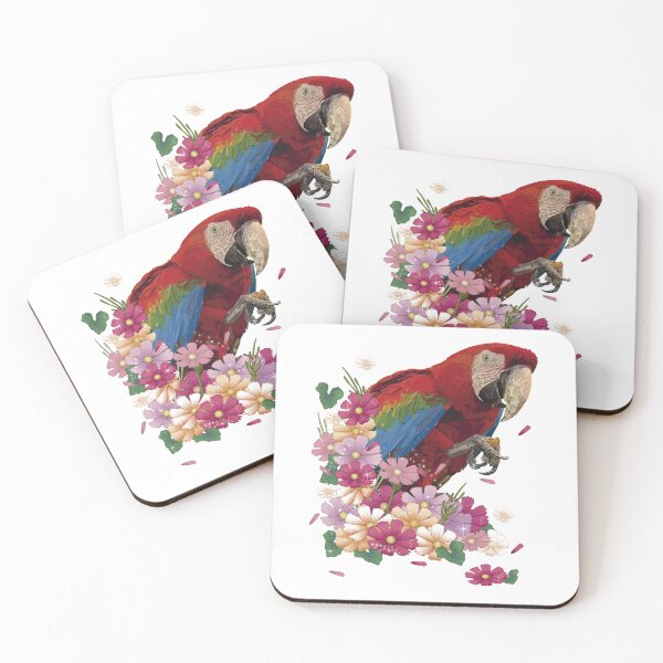 Item preview, Scarlet macaw designed and sold by obscurite.