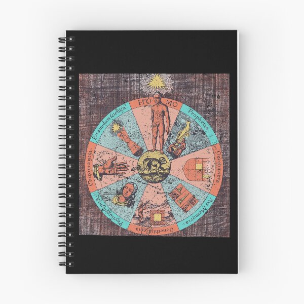 Aperçu de l'œuvre Illustration alchimique, art mandala ésotérique Fludd Vintage créée et vendue par IsisOsiris.