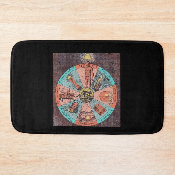 Item preview, Alchemic Illustration, Vintage Fludd Esoteric mandala art designed and sold by IsisOsiris.