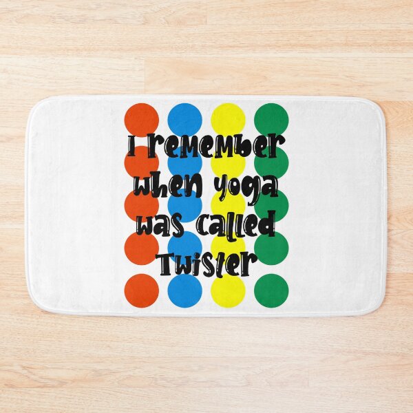 Item preview, I Remember When Yoga Was Called Twister designed and sold by Martini-Four.