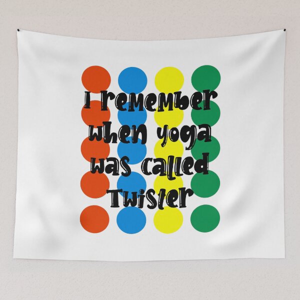 Item preview, I Remember When Yoga Was Called Twister designed and sold by Martini-Four.