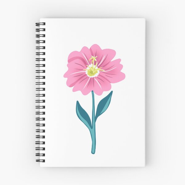 Item preview, Pink evening primrose buttercup wildflower designed and sold by Zendays.