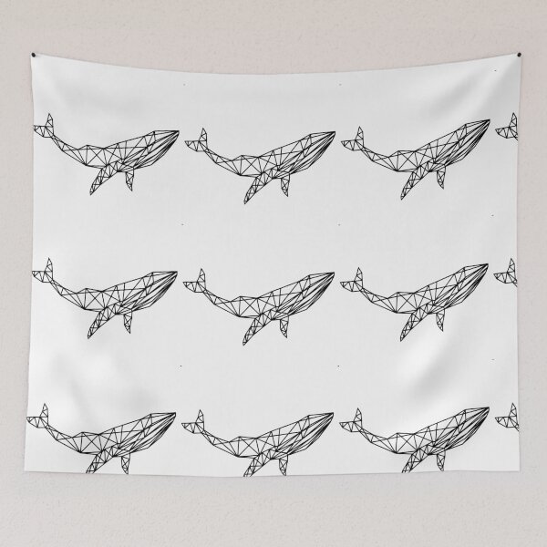 Item preview, Minimalist Black Whale. designed and sold by HybridoStore.