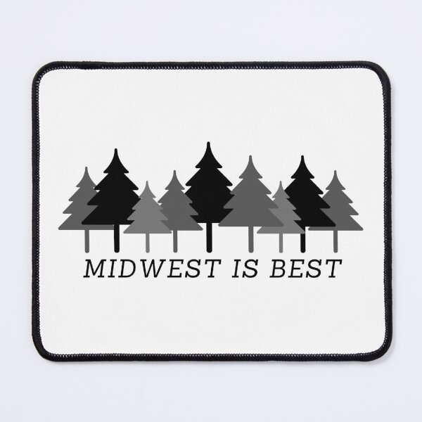 Item preview, midwest is best black trees designed and sold by kaelinmeicher.