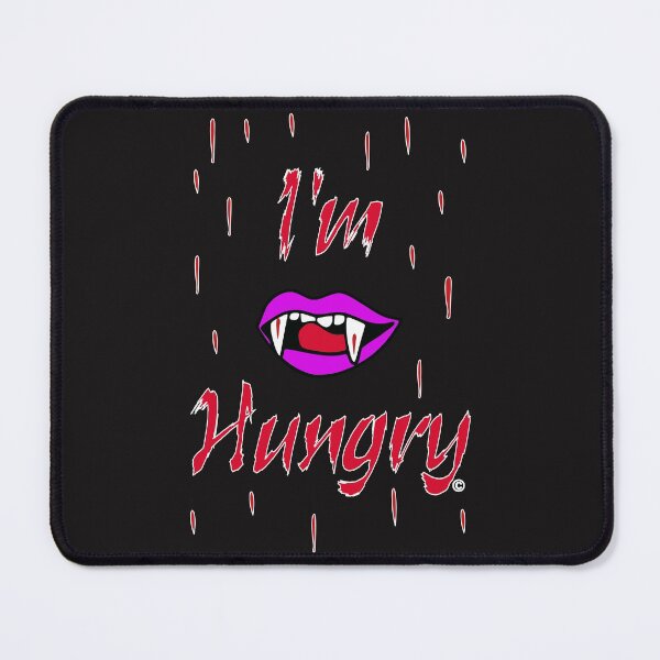 Item preview, I'm Hungry - Halloween Theme Design - Luscious Vampire Bloody Lips designed and sold by ThisNThatImages.