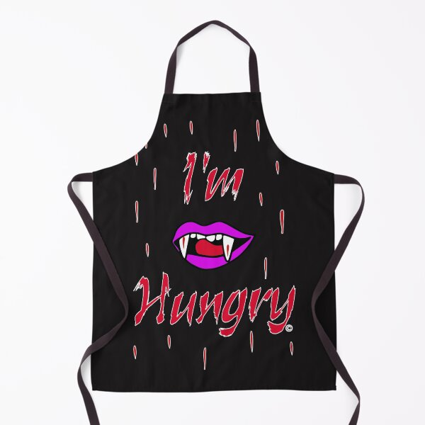 Item preview, I'm Hungry - Halloween Theme Design - Luscious Vampire Bloody Lips designed and sold by ThisNThatImages.