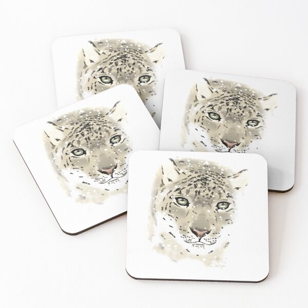 Item preview, Snow leopard designed and sold by Anna R. Carrino.