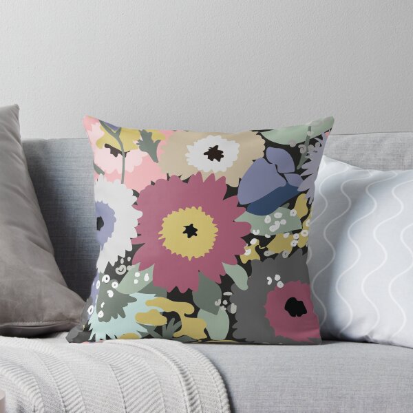 Item preview, moody organic florals designed and sold by swans-swatches.