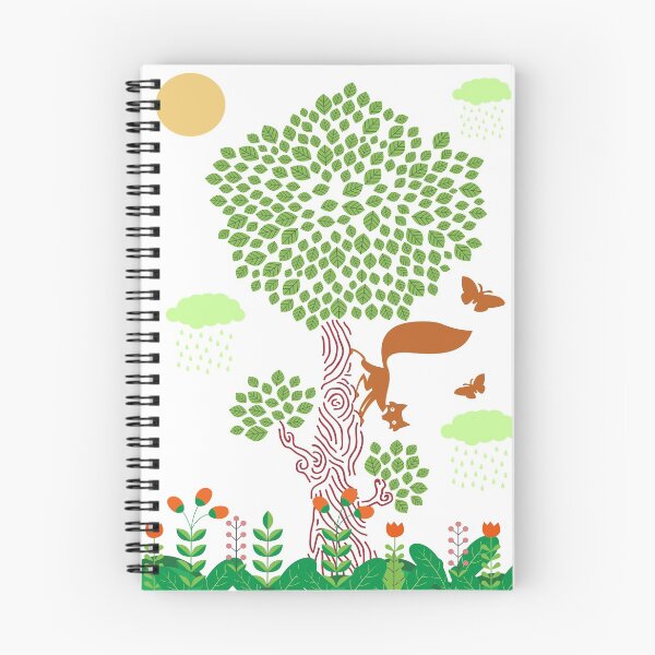 Item preview, Fox and green tree designed and sold by Designermehdi.