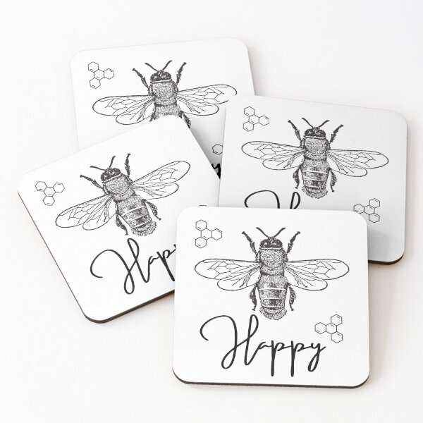 Item preview, Bee Happy designed and sold by BlkBearyDesigns.