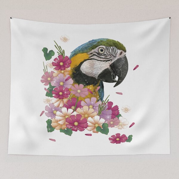 Item preview, Blue-yellow macaw designed and sold by obscurite.
