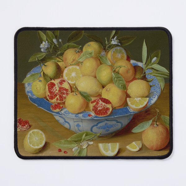 Item preview, Still Life with Lemons, Oranges, and a Pomegranate by Jacob van Hulsdonck, Flemish, 1620–1640 designed and sold by Shapes-Mania.