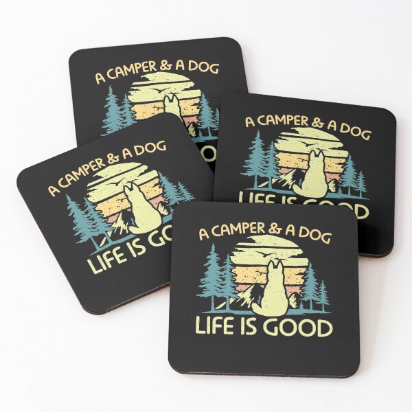 Item preview, A Camper and a Dog Life is Good designed and sold by Peter Stawicki.