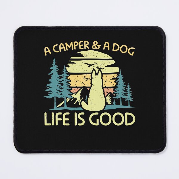 Item preview, A Camper and a Dog Life is Good designed and sold by Peter Stawicki.