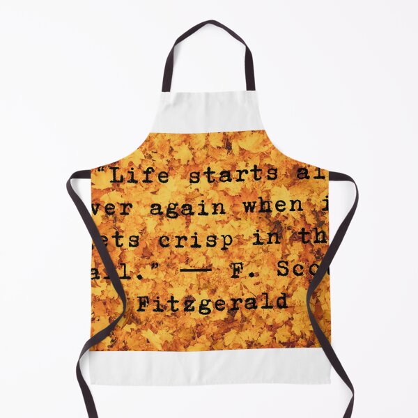 Item preview, F. Scott Fitzgerald, The great Gatsby quote - Fall vibes design designed and sold by Theleochick.