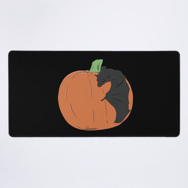 Item preview, Bat and Pumpkin designed and sold by OrianArtistic.