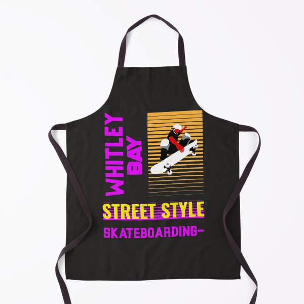 Item preview, Whitley Bay Street Style Skateboarding Skater (no border) designed and sold by MerchByCraig.