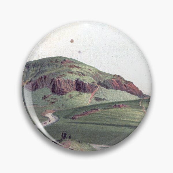 Item preview, Vintage Illustration of Arthurs Seat from St Leonard's, Edinburgh designed and sold by yourscotland.