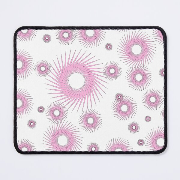 pink spikes Mouse Pad