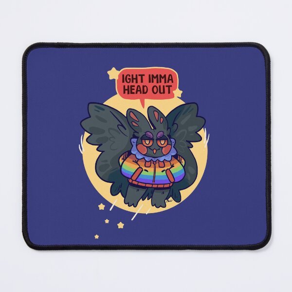 Item preview, IGHT IMMA HEAD OUT - Mothman  designed and sold by BlacksSideshow.
