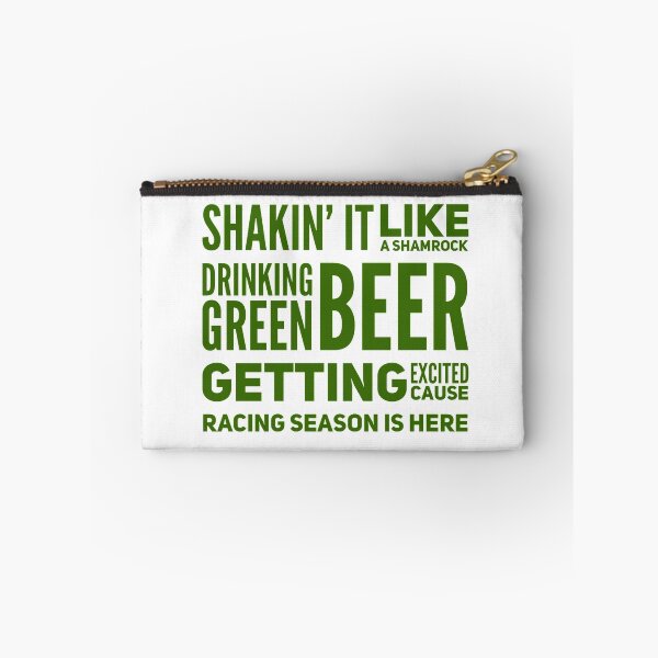 Item preview, Shakin It Like A Shamrock Drinking Green Beer Getting Excited Cause Racing Season is Here Funny St Patricks Day St Paddys Day Car Racing Lucky designed and sold by CarantinedChaos.