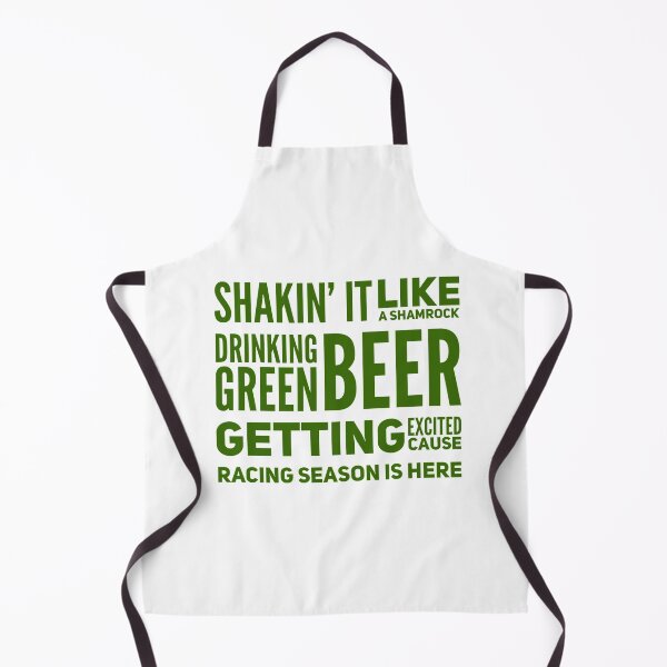 Item preview, Shakin It Like A Shamrock Drinking Green Beer Getting Excited Cause Racing Season is Here Funny St Patricks Day St Paddys Day Car Racing Lucky designed and sold by CarantinedChaos.