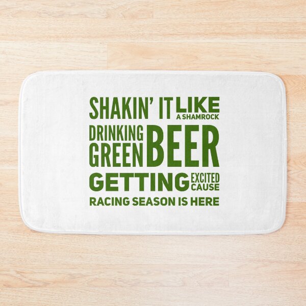 Item preview, Shakin It Like A Shamrock Drinking Green Beer Getting Excited Cause Racing Season is Here Funny St Patricks Day St Paddys Day Car Racing Lucky designed and sold by CarantinedChaos.