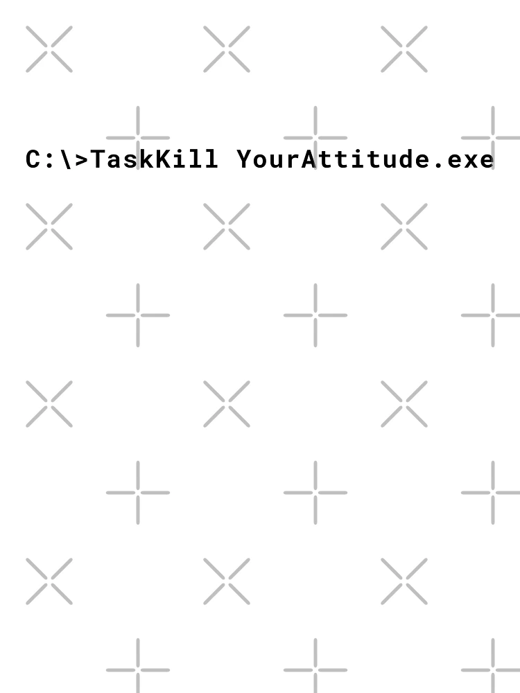 Thumbnail 3 of 3, Scarf, Computer Geek TaskKill YourAttitude designed and sold by ComputerGeeksTs.