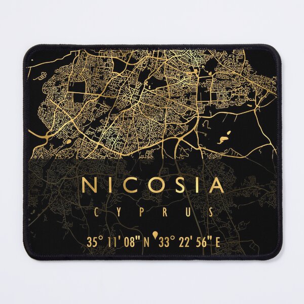 Item preview, NICOSIA MAP CYPRUS designed and sold by hatimelhag.