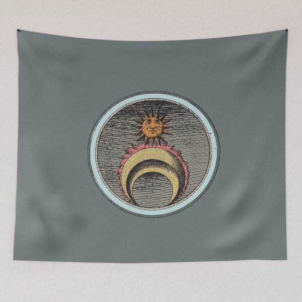 Item preview, Alchemic Illustration, Vintage Fludd Esoteric mandala art designed and sold by IsisOsiris.