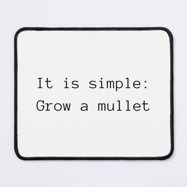 Item preview, Mullet designed and sold by Jordyzzz.