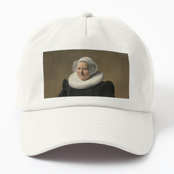 Portrait of an Elderly Oil Painting Lady by Frans Hals Dad Hat