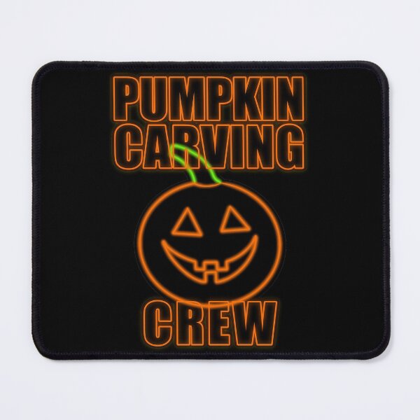 Item preview, Pumpkin Carving Crew Orange Neon Glow designed and sold by that5280lady.